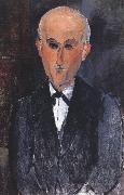 Amedeo Modigliani Portrait of Max jacob (mk39) oil painting